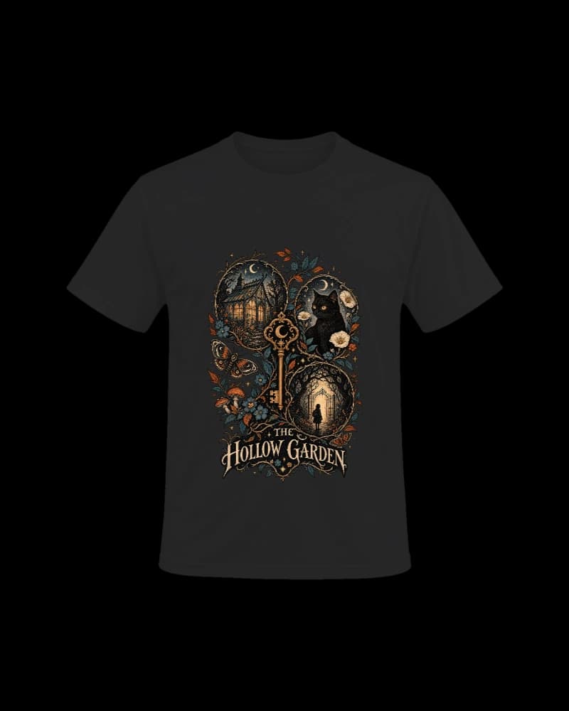 The Hollow Garden Key — Devant — Noir